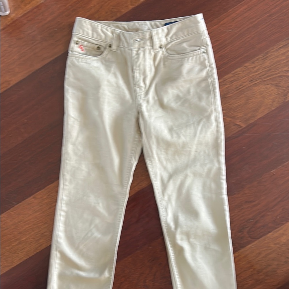 Boys polo khaki pants size 10